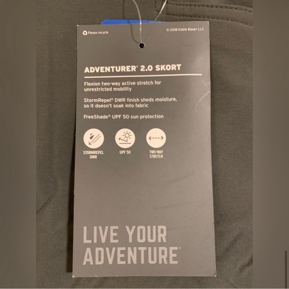Eddie Bauer Gray Golf Skort - Picture 6 of 6